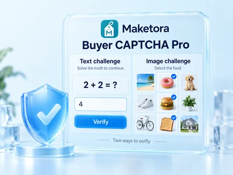 Illustrative Buyer CAPTCHA app preview