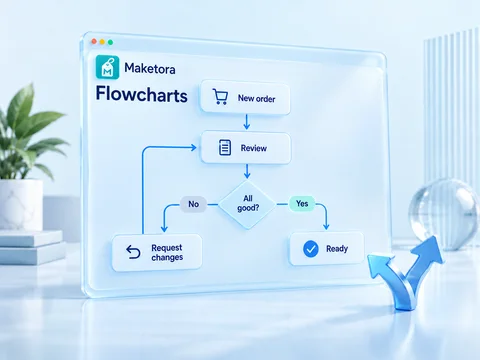 Illustrative Flowcharts app preview