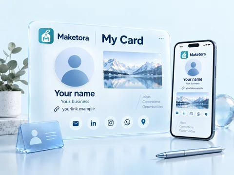 Illustrative My Card app preview