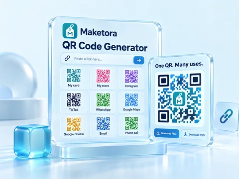 Illustrative QR Code app preview